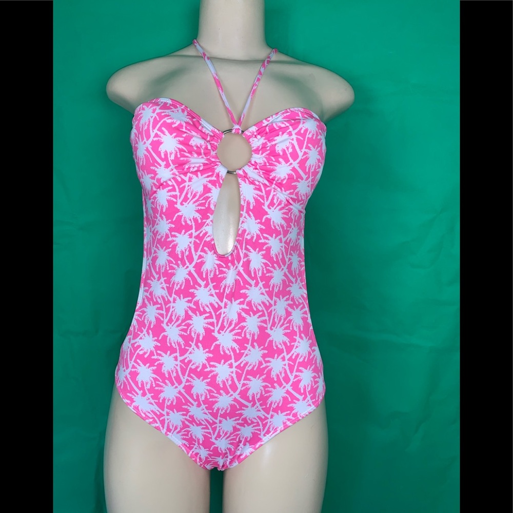 Prestige Monokini Pink And White